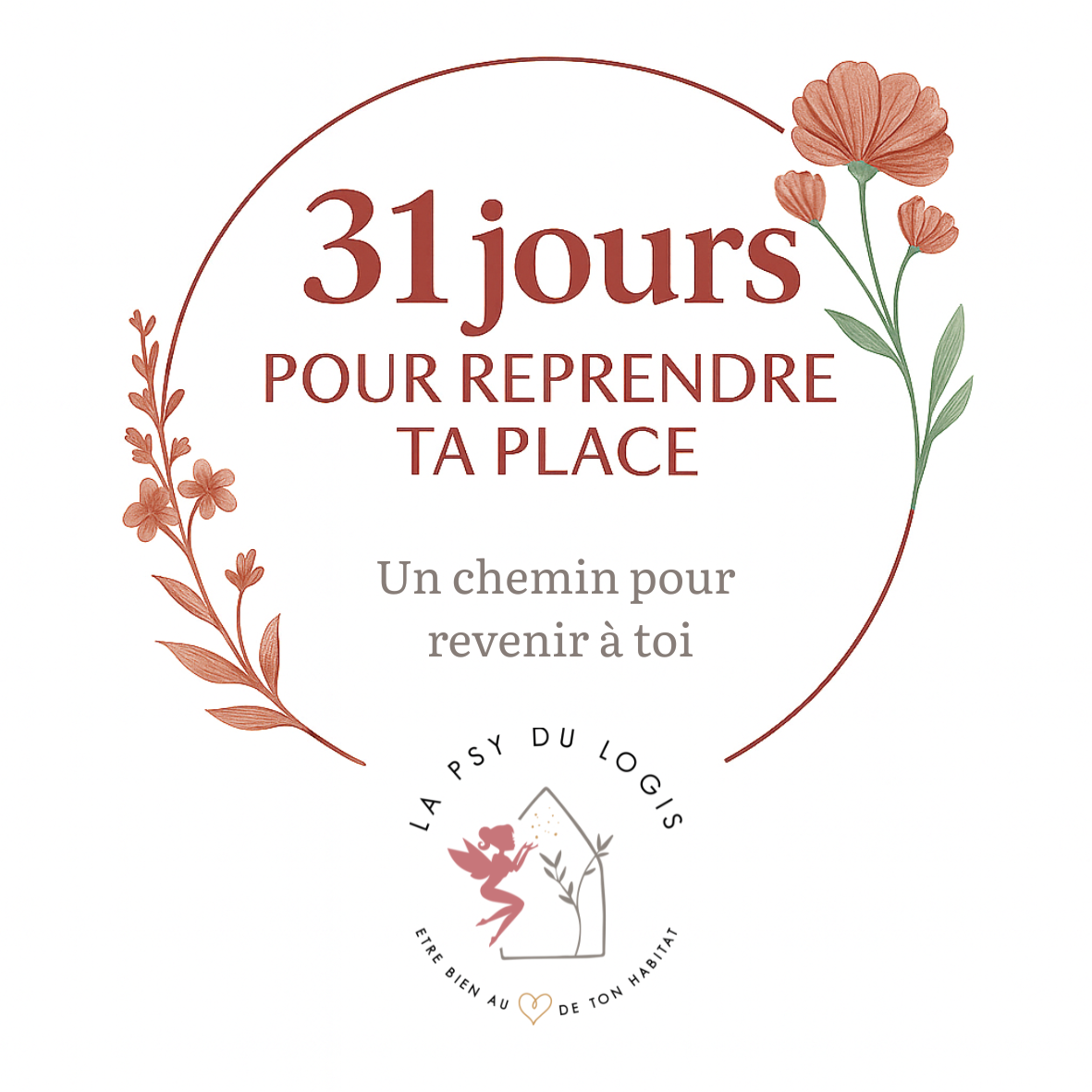 Un chemin pour revenir à toi Psychologue Home Organiser Coach En Rangement Happy Home Coach Habitat Therapie